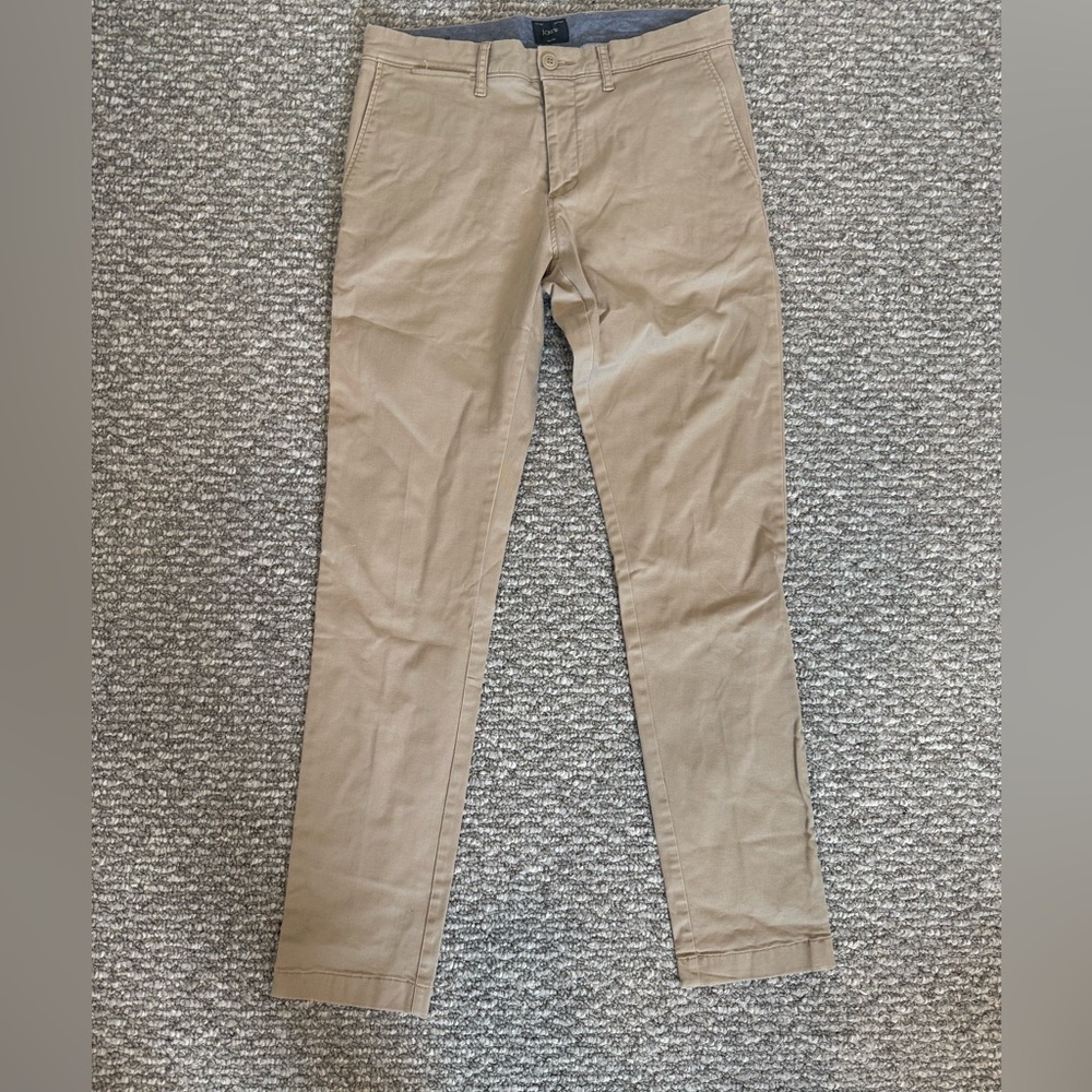 J. Crew Slim Chinos in Light Khaki
